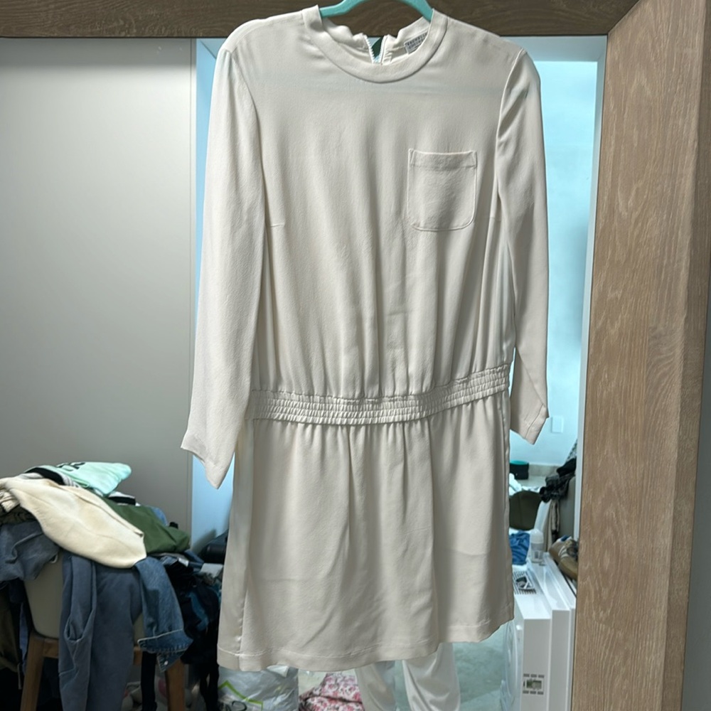 Brunello cucinelli silk dress